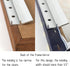 18" 160 lb 1 French Cleat Picture & Mirror Hanger - - Built in Level - Heavy Duty Wall Mounting Bracket for Hanging