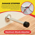 Premium Rubber Door Stop Stud Replacement Tips, Universal Size Doorstopper Bumpers for Wall & Floor Protection
