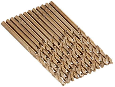 Irwin Tools Jobber Drill Bit, Cobalt Alloy Steel, 1/8-Inch, 135-Degree, 1 PC (63108)