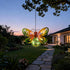 MAXTHOT 2 Pack Butterfly Garden Decor with Bouncy Springs Pendant Lights Birthday Gifts for Women Mom,Hanging Solar