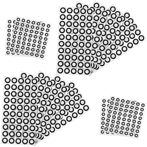 Josojoou 612 Pcs 3D Scanning Markers for 3D Scanner, 12 Sheets Accurate Tracking
