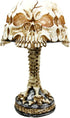 Color Changing LED Table Lamp - Day of The Dead Skull Faces Mini Figurine