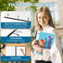 WOT I Telescoping 3 Ring Binder, 1 Inch, 1PC - White, Flexible Binder with Expandable Spine
