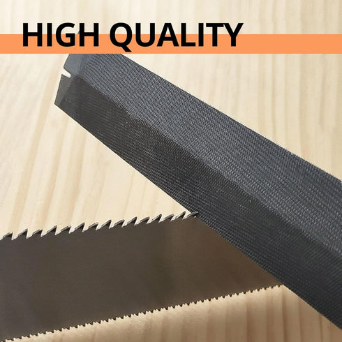 Hand Saw Sharpening Tool, Feather Shaped Taper Files Sharpener for Professionals, Hand File for Pruning Saws