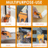 Plastic Razor Blade Scraper with 15 Extra 1.5" Blades, Cleaning Tool for Stickers, Labels, Paint