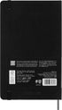 Moleskine Smart Notebook, Large, Plain, Black, Hard Cover, 5 x 8.25