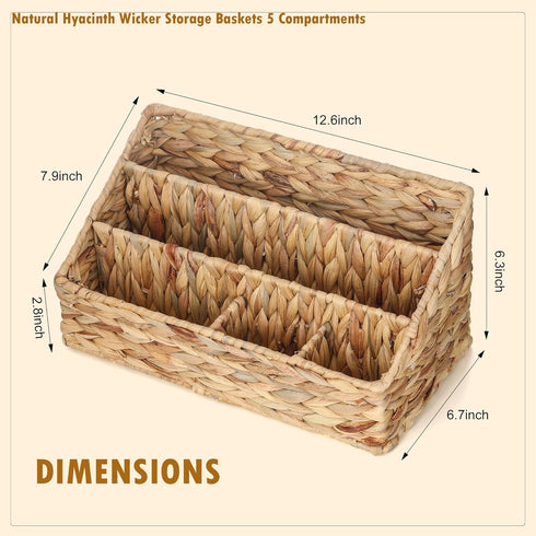 Desk Organizers and Accessories, Mail Sorter Organizers, Bills Organizers, Water Hyacinth Storage