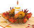 Lovepop Fall Thanksgiving Pop-Up Card, 3D Greeting Card for Her and Him, Blank Note Card & Envelope Included