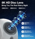 Bedroom,4K Knob,13 1 Noise,360 Galaxy Projector for Image Planetarium Projector Adjustable in Kids Night Light