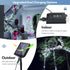 2 Pack 144ft 400 8 woohaha Solar String Lights,Total LED Solar White Christmas Lights Outdoor with Remote and Timer