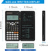 IPepul Scientific Calculators, 991EX Type-C Rechargeable, 552 Functions Math Calculator with Notepad