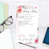 Boho Spirit Sticky Note Daily to-Do Planner - 50 Sticky Pages for Daily Tasks, Floral Note Scheduling, 6" x 10" Planner