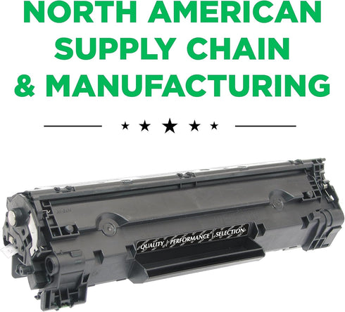 Clover Remanufactured Toner Cartridge Replacement for HP CF283A (HP 83A), Black, Page Yield: 21000
