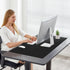 Cacoy Leather Desk Pad Protector, 36" x 20" Large Mouse Pad, Waterproof Desk Writing Pad for Office and Home, Black