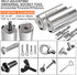 Spurtar Universal Socket Set (11-32mm 7-19mm) Multi-Function Tool, 4Pcs Set for Unscrewing Bolts