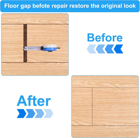FCHO Floor Gap Fixer Tool for Laminate Floor Repair with Suction Cup and Mallet (Not for Scraped Surfaces)