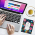 Small Mouse Pad - Cute Mini Mouse Pads for Wireless Mouse and Laptop, Portable Waterproof Mouse Mat (5.5 x 7 in)