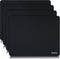 Senetem 4-Pack Mouse Pad, Ultra-Smooth Gaming Mousepad, Non-Slip Rubber Base, Washable Surface Fits