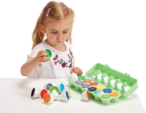 tickit Set 12, 74064 Color Match Eggs - of Model Number: