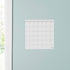 Think Board Whiteboard Calendar – 14"x14" Self-Adhesive Dry Erase Board for Wall or Fridge, Easy to Clean