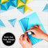 8.5" 11" 24 lb/89 500 (00102) PrintWorks Premium Bright Blue Colored Paper x - gsm - Sheets - Made in the USA - FSC
