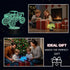 3D 16 Night Lights for Children, Kids Night Lamp, Monster Trucks for Boys, LED Colors Changing Lighting, Car Shape