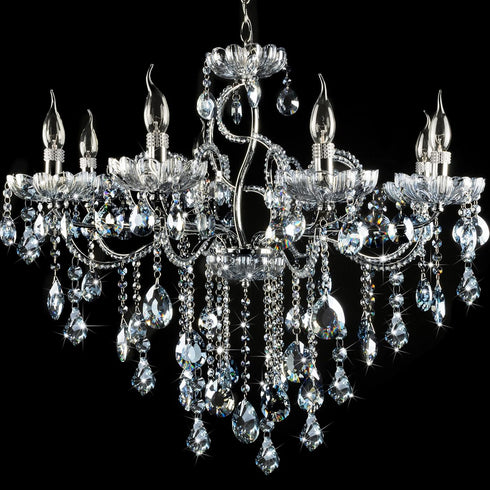 52 38 mm Potchen Pcs Chandelier Crystal Replacement Teardrop Crystal Prisms Hanging Gems Parts for Lamps