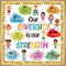 Diversity Bulletin Board Decoration Set, Diverse Students Borders Cutouts for School Classroom Craft
