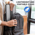 AboveTEK Portable Laptop Lap Desk w/Retractable Left/Right Mouse Pad Tray, Non-Slip Heat Shield Tablet Notebook