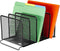 Rolodex File Sorter, Stackable Mesh, Black, Five Sorters (8.25" x 14.375" x 7.75")
