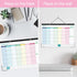 Calendar 2025-2026, 18 Monthly Desk/Wall Calendar, 16.8" x 12", July 2025 - December 2026, Thick Paper with Corner
