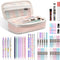 Nicpro 47PCS Aesthetic School Supplies in Big Capacity Pen Case, Cute Pastel Mechanical Pencils 0.5, 0.7, 0.9 & 2mm Lead