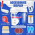 35oz Countertop 50-60 Tub and Tile Refinishing Kit - Semi-Gloss White Tile Paint with Tools for Bathtub Sink