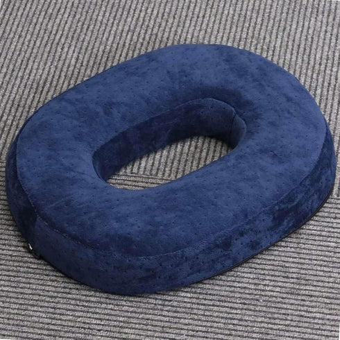 Tailbone Memory Foam Orthopedic Donut Pillow for Pain, Hemorrhoid Relief, & Coccyx Support - Ideal for Wheelchair
