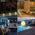 20 Pack Solar Deck Lights Outdoor Small Waterproof LED Step Lamp Outside Decoration Lighting for Stairs, Railing