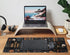 DSKGSJH 31.5" 11.8" Dark Bookshelf Desk Pad Gothic Gaming Mouse Mat XL, Black Large Computer Keyboard Mat Mystery