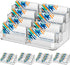 MaxGear Acrylic Business Card Holder, 4 Pack, Multiple Card Holders for Desk Display, Clear Plastic