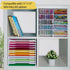 SANFURNEY 5 Slots Marker Pen Organizer Holder, Art Marker Rack for Desktop, Home, Classroom, Office Storage