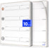 SCRIBBLEDO Coin Practice, 9”x12” Small White Board Dry Erase Sheets, Math Manipulatives for 2nd Grade Money Learning,
