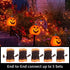 Super-Bright Extendable Orange Halloween Decoration, 100 Lights 19.6ft UL Certified Mini Bulb String Lights for Outdoor