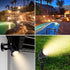 10W,120V (2 Packs) Outdoor Landscape Lighting AC,Warm White Waterproof LED Landscape Lights for Yard,Patio,Lawn, Wall