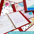 BAZIC 3 Ring Binder, 2" View Binders Slant D Ring Organizer - Burgundy, Holds 480 Sheets Paper, for School Office Home,