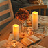 12 Da by Waterproof Outdoor Flameless LED Battery Candles, High-Temperature Resistant Simulated Candles