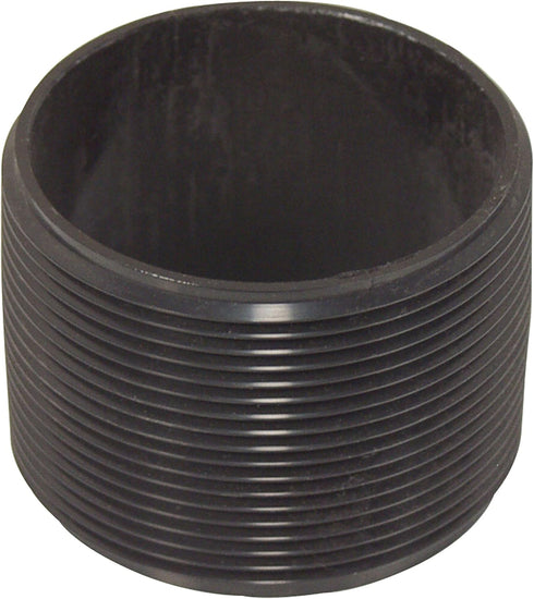Valterra T3508 Black ABS Threaded Nipple - 3" x 8"