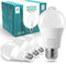 Motion Sensor Light Bulbs, 13W(100W Equivalent), A19 E26, 5000K Cool White, Dusk to Dawn Sensor, 4 Pack