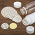 PATIKIL 45mm/1.76inch Foam Lid Liner, 50 Pack PS Foam Resistant Tamper Pressure Sensitive Seal for Bottle Cap Liners