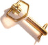 014973159566 Swivel Hitch Pin, 3/4 x 4-1/4-Inch, Yellow Tint