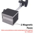 MGBR-02 176lbs Clockwise Tools Magnetic Base Stand for Digital Dial Indicator Gauge Max Pull
