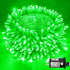 250 LED Green String Lights Indoor, 82ft St Patricks Day Lights Clear