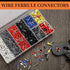 1800pcs Wire Ferrules Kit, AWG 22-7 Insulated Terminal Connector Crimping Kit for Electric, Industrial